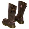 Dr. Martens Buzz Hi Leather Casual Versatile High-Top Boots 4.7cm Women boots Brown 42843200