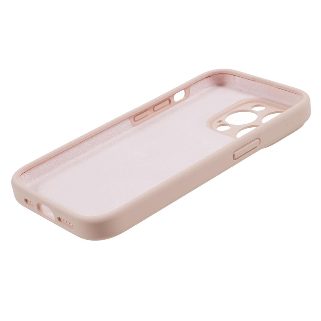 Flüssigsilikon+PC Handyhülle für iPhone 15 Pro Kratzfest Präzise Aussparung Handyhülle