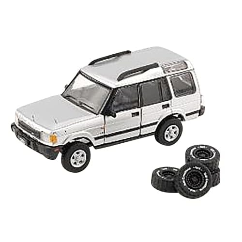 

BM CREATIONS Масштаб 1/64 Land Rover Discovery 1 1998 Серебристый (Правый руль) Готовый продукт