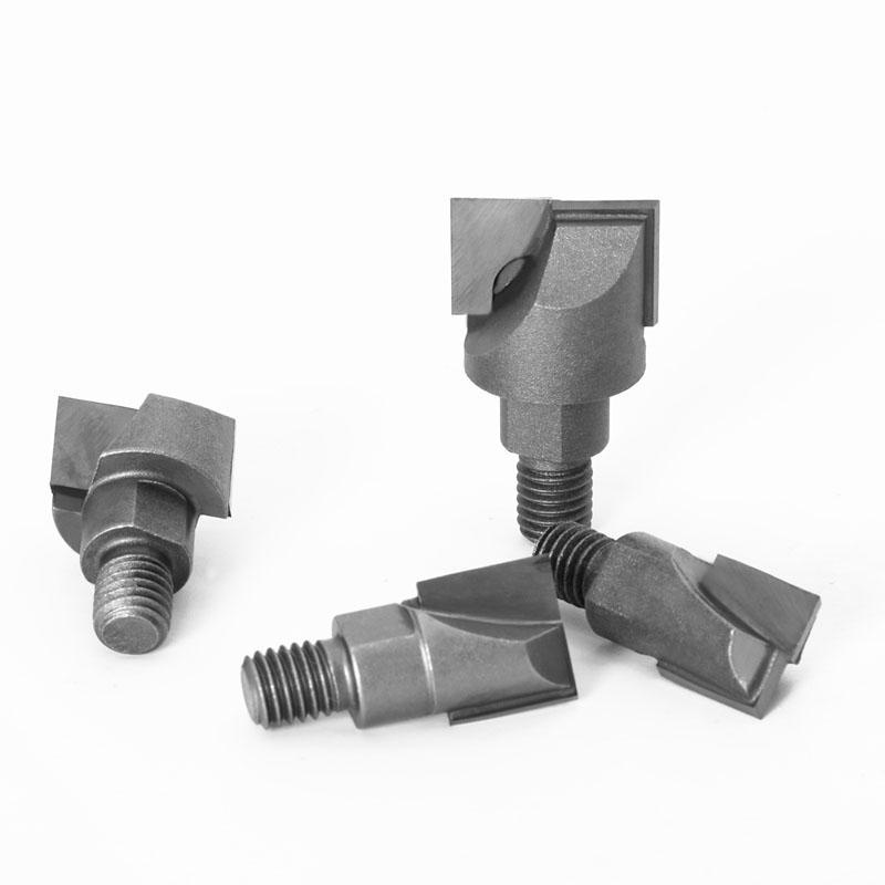 1PC 10MM Shank CNC Cleaning Bottom Router Bit Woodworking Tools 2 Screw Thread Cutter Lock Milling Cutter