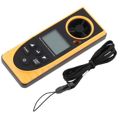 GM8910 Multifunctional LCD Display Digital Anemometer Air Wind Speed Scale Meter