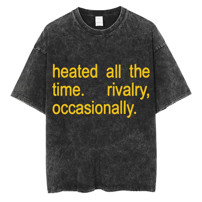 Washed Heated Rivalry Hollander Ilya Graphic T Shirt Men Women Fashion Vintage Yk T Shirt Cotton Oversized Casual T Shirts