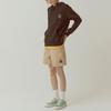 New MLB Casual Shorts Unisex Khaki 31SMU1131-50B