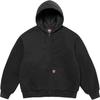 Supreme X Dickies  FW24 WEEK16 Quilted Lined Zip Up Hooded Sweatshirt Unisex SUP-FW24-270
