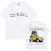 ROAD TRIP T-Shirts Radfahren Fahrrad T-Shirt Outdoor Auto Grafik T-Shirt Kreatives Rennrad Weiß Mode Herren Damen T-Shirts