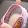 Frühling und Herbst 0-1-2 Jahre altes Baby Schuhe mit eckiger Öffnung Kleinkind Sprechende Schuhe Babyschuhe Weichsohlige Schuhe Stoffsandalen Prinzessinnenschuhe