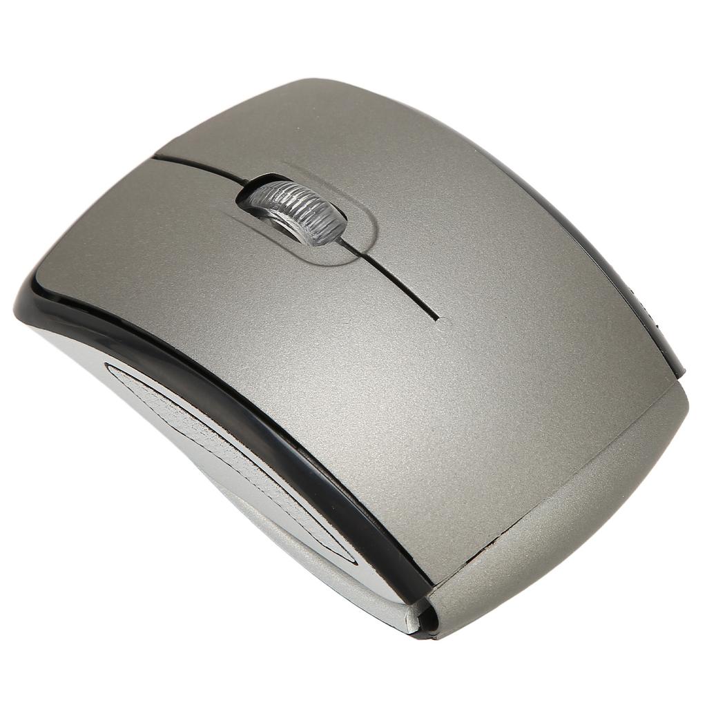 Folding Wireless Mouse Portable Compact 2.4G Wireless Folding Mouse 1600dpi Matte Gaming Mouse