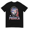 Abraham Lincoln 4th Of July Merica Men Women American Flag T-Shirt
