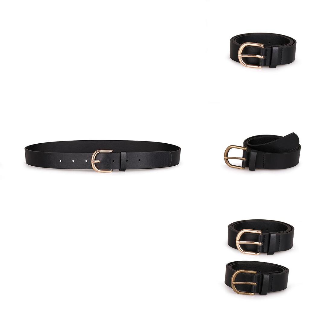 Fashion Casual Womens Belt With Alloy Buckle For Summer Style