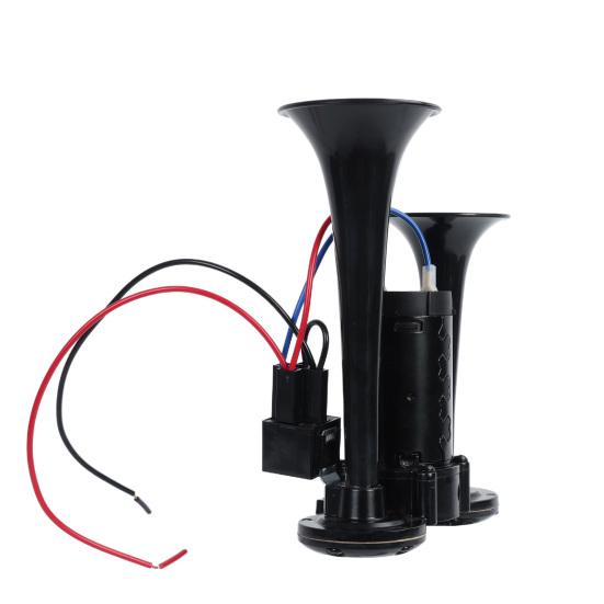 Kit de claxone electrice duble super zgomotoase cu compresor Impermeabil rezistent la rugină Instalare simplă Kit de claxone de aer SUV pentru mașină