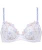 Bra plump and natural roundness for a cotton blend on the skin side of the cup Up small and large PO G75 [Wing/Wacoal] AA-G cup, bust-up, [Natural