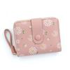 Cute Cat Girls Wallet Short Student Id/Bank Card Holder Money Bag Zipper Wallets For Women Key Storage Purse