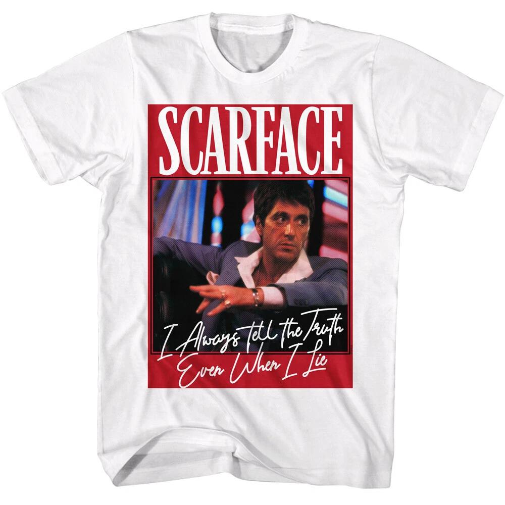 Scarface Movie I Always Tell The Truth Even When I Lie Men s T-Shirt Al Pacino S