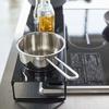 Yamazaki 5249 Depth Wide with Shelves Telescopic Exhaust Vent Cover Black Approx. W46 - 82 X D14 X H6.7 Cm Tower Tower Width Approx.