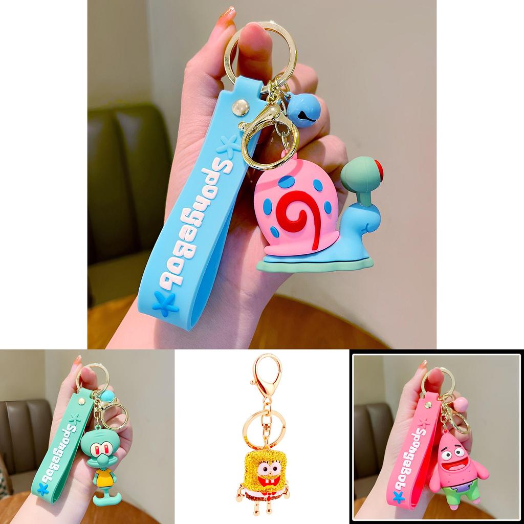 Adorable Spongebob Squarepants Keychain Pendant For Kids And Adults