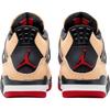 Jordan Air Jordan 4 Classic And Versatile Mid Top Children's Basketball Shoes Brown Unisex IH2094-200