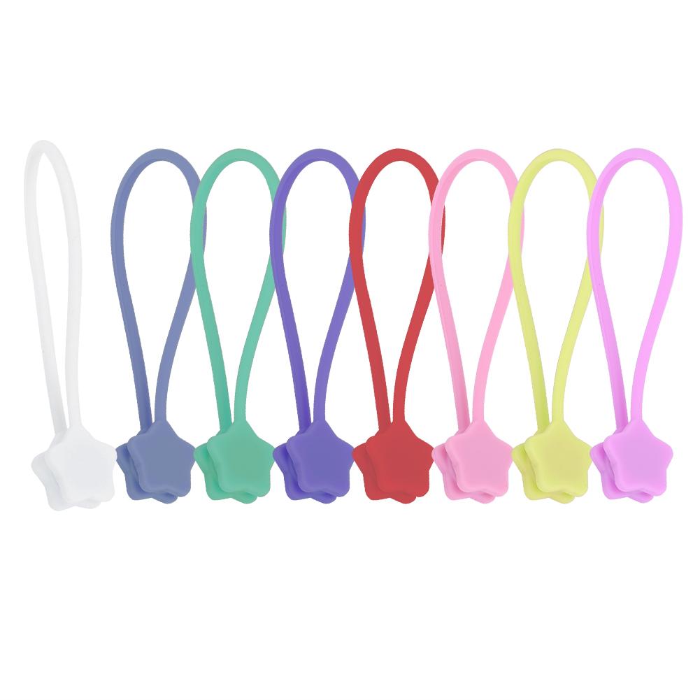 

Star Phone Наушники Магнит Линия Намотка Концентратор Кабель для передачи данных Намотка Пучок Проводов 8 Цветов