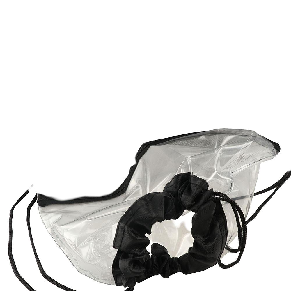 Foldable Drawstring Backpack Large Capacity Jelly Bag Simple PVC Transparent Bag  Mountaineering