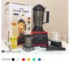 2-in-1 High-Speed Blender & Mixer: Hot Model for Smoothies, Soy Milk, Juicing, Baby Food, & Meat Grinding