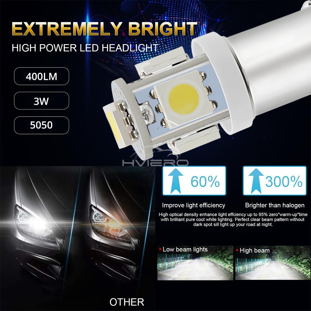 1/2/4/5/10Pcs BA9S 5SMD 5050 Car Side Marker Lamp White Red Auto Led Bulb Brake Turn Signal Wedge Dome Reading Lights Waterproof
