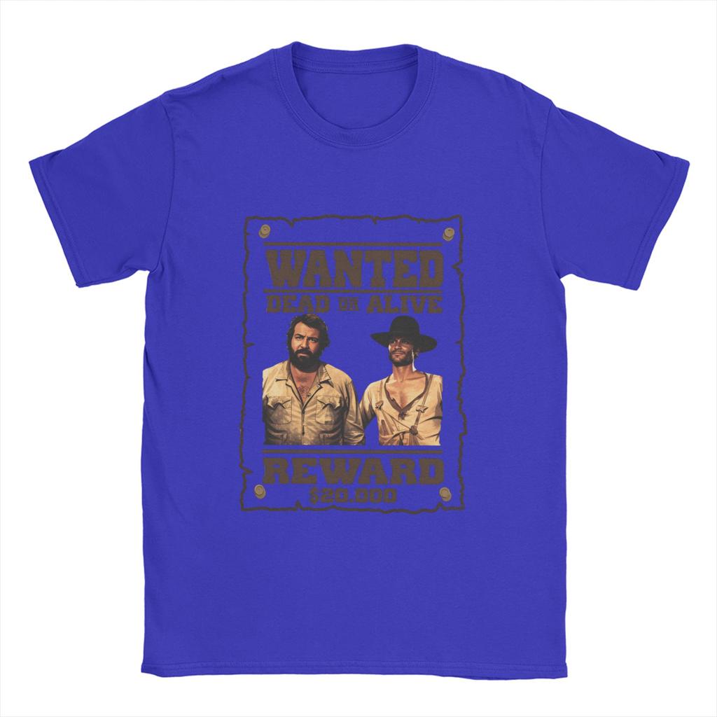 Unisex Humor Bud Spencer And Terence Hill T Shirts Cotton Clothes Novelty Short Sleeve Round Collar Tees Birthday Gift TShirt