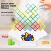 1 Set Puzzle Board Assembly Bricks Educational Toys Tetra Tower Balance Game Stacking Building Blocks For Children