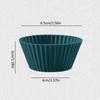 12/24pcs Silicone Cake Cupcake Baking Cup Reusable Muffin Cake Baking Cup Mold