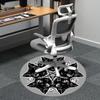 1pc Witchcraft Cats Office Round Area Rug, Indoor Mat Suitable ForOffice, Under Office Chairs Bedroom Living Room Home Decor, Room Deco u76