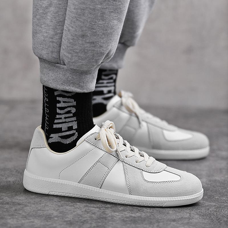 Unisex Retro German Training Shoes - Casual, Versatile Board Shoes for Men and Women
