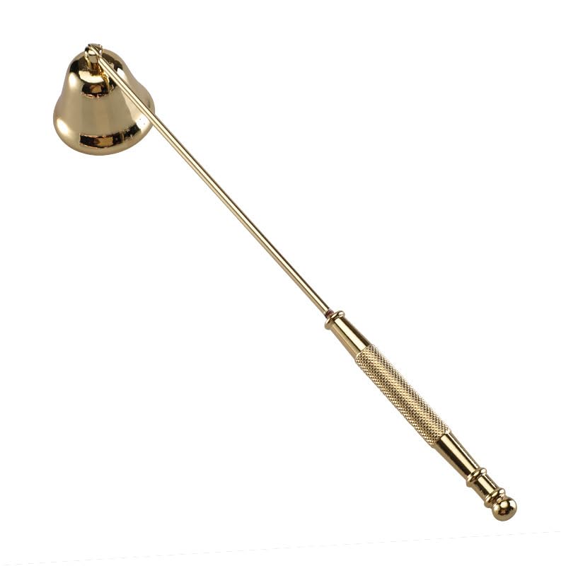 

Gold Candle Snare Tool Candle Extinguisher for Buddhist Altars and Home Use Bell-Shaped - - золотой