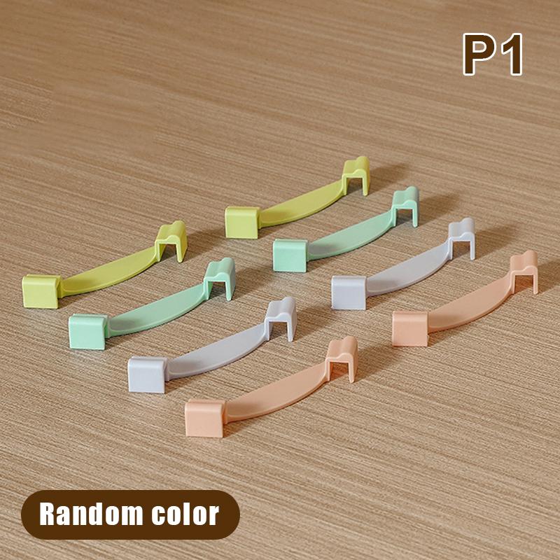 

Storage Bin Stacking Aid 4/8Pcs Stackable Storage Basket Angle Buckles Desk Cabinet Organizer Stacking Aid Rod For Closet Boxes 8PCS