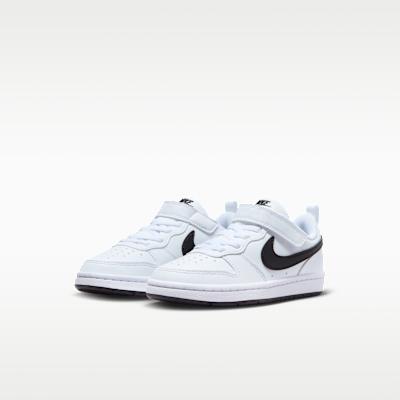 Nike Court Borough Low Recraft White Black (PS)