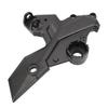 Front Foot Pedal Bracket High Tensile Strength Aluminum Alloy Footrests Pedal Pegs Mount for ER650 Z650 EX650 2017 To