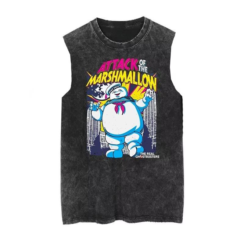 Vintage Americano 1983 Seaman Masters of The Universe Gilet Senza Maniche Vecchio Lavato Uomo Donna T-Shirt Canottiera