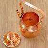 Tibetan Vintage Copper Buttery Milk Tea Pot,Handheld Wire Drawing Process With lid Heat Resistant Filter Water Kettle,Teapot