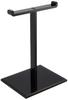 Timely Headphone Stand [Acrylic] for Two Headphones [Black] HPSTAND-DUO-B1