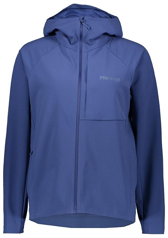 Куртка Marmot Pinnacle DriClime Hoodie Jacket синий черный