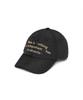 NOTIG Washed Logo Embroidered Ball Cap Black_Okg3Accp101K1