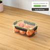 Multi-Layer Anti-Odor Food Storage Box for Rapid Freezing and Fresh-Keeping In Refrigerator/Freezer