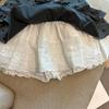 Dot Short Puff Skirt Lace Mini Cake Skirt Fashion Flounce Short Skirt  Streetwear