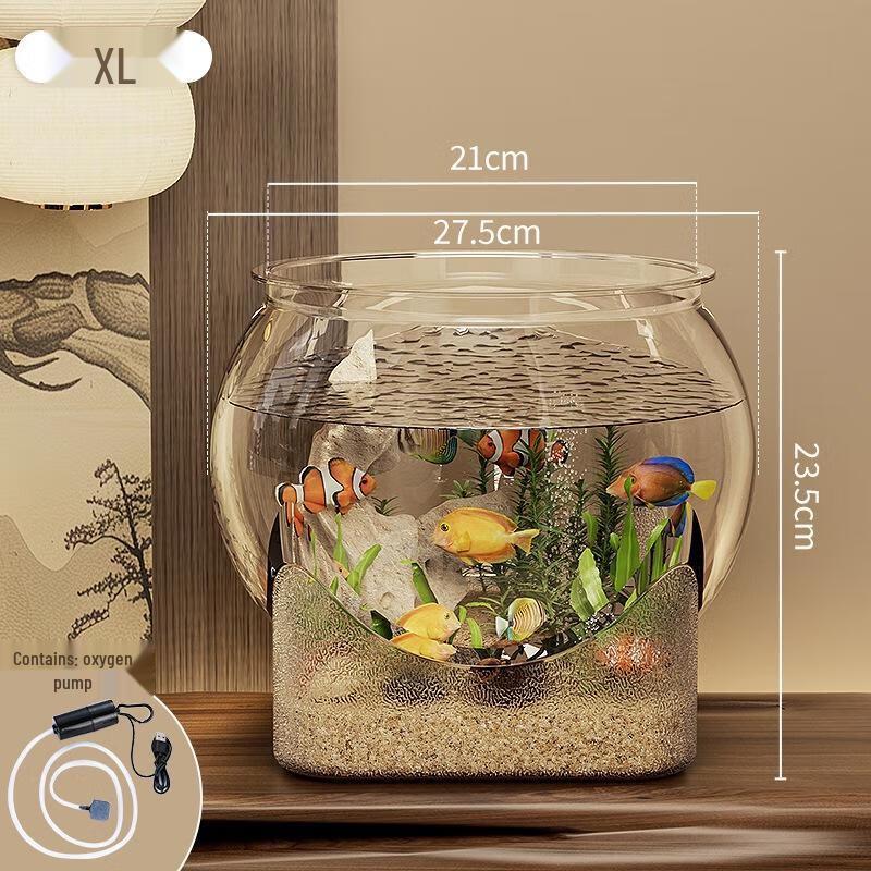 Gureide Runder Anti-Drop Öko-Fischbehälter