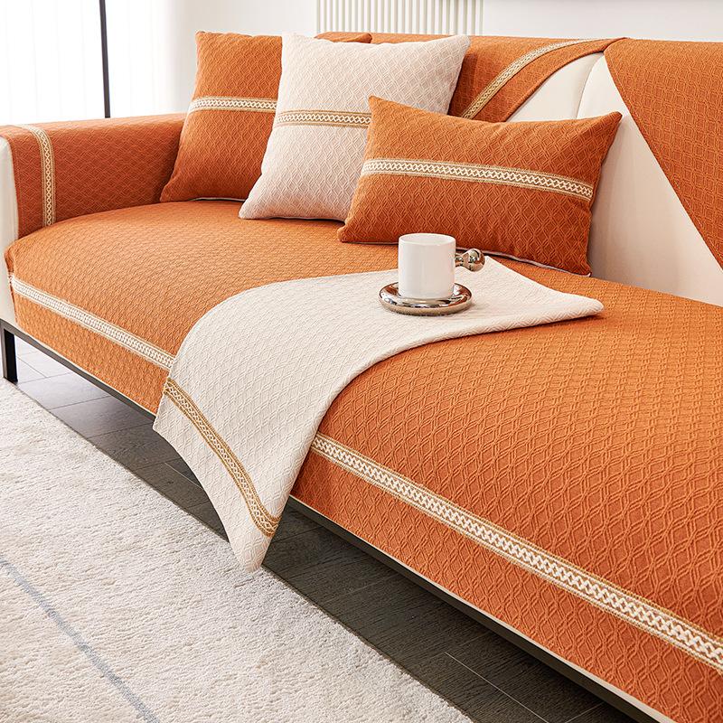 

Водонепроницаемая подушка для дивана, универсальная, простая, современная, для домашних животных, устойчивая к мочеиспусканию, антипригарный меховой чехол для дивана, универсальный универсальный чехол, ткань 70*70cm