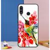 Hummingbird and Flowers Case For Huawei Nova 12i 11i 8i 7i 12s Y73 Y70 Y90 Y60 Y72 Y61 Y91 9 10 SE P40 Lite P30 Pro