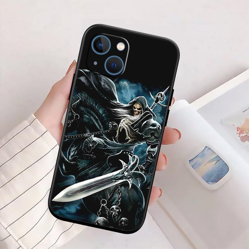 Skeleton Skull New High-End Shell Phone Case for OPPO A3 Pro A72 A74 A76 A77 A77S A78 A79 A94 A95 A18 A40M A58