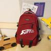 Schoolbag New Large-capacity Schoolbag Men's Trendy Cool Couple Casual Backpack Korean Version Ins Middle and High School Students Computer Backpack