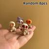 4/8Pcs Gothic Skull Statue Resin Skull Decoration Skeleton Figurines For Halloween Party Decor Desktop Ornament Gifts