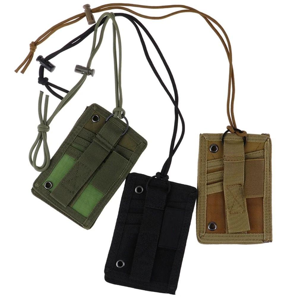 

Hook Loop ID Card Case Neck Lanyard ID Card Holder Staff Supplies Badge Holders Outdoor Travel зелений