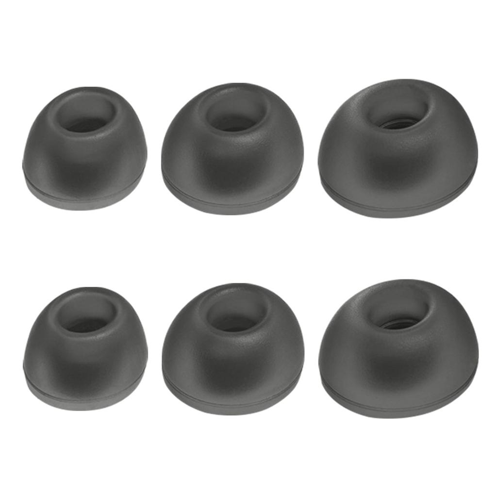 Soft Silicone Earbuds Covers Eartips for LIVE PRO2 In Ear Earphones Improved Auditory Experience 6 Pack