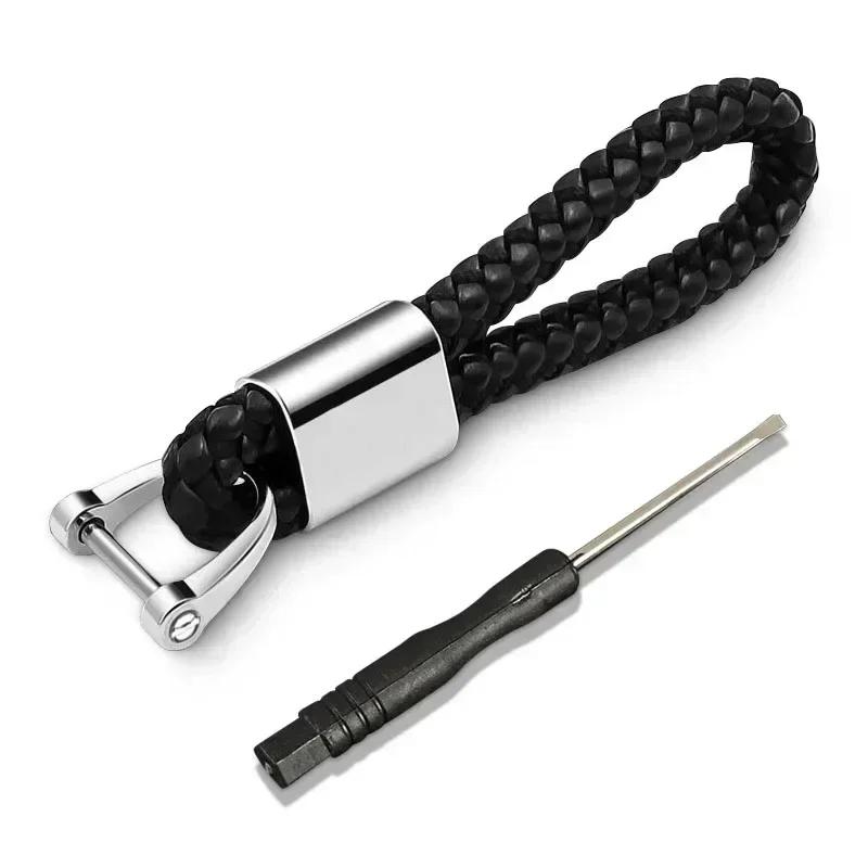 1pc Metal Car Key Chain Key Ring Key Lanyard Car Emblem Styling For Toyota TRD Corolla Auris Yaris Rav4 CHR Camry40 prius