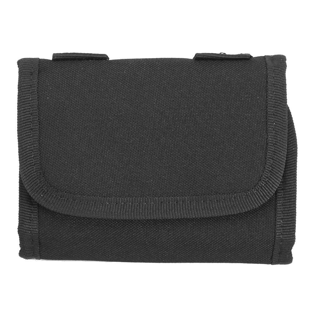 12 Round     Cartridge Carrier Nylon Ammo Bag Pouch   Holder Case (Black)